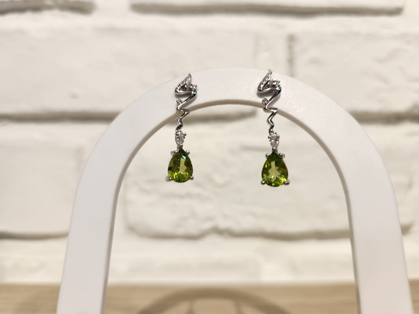 Birthstone Peridot Earrings