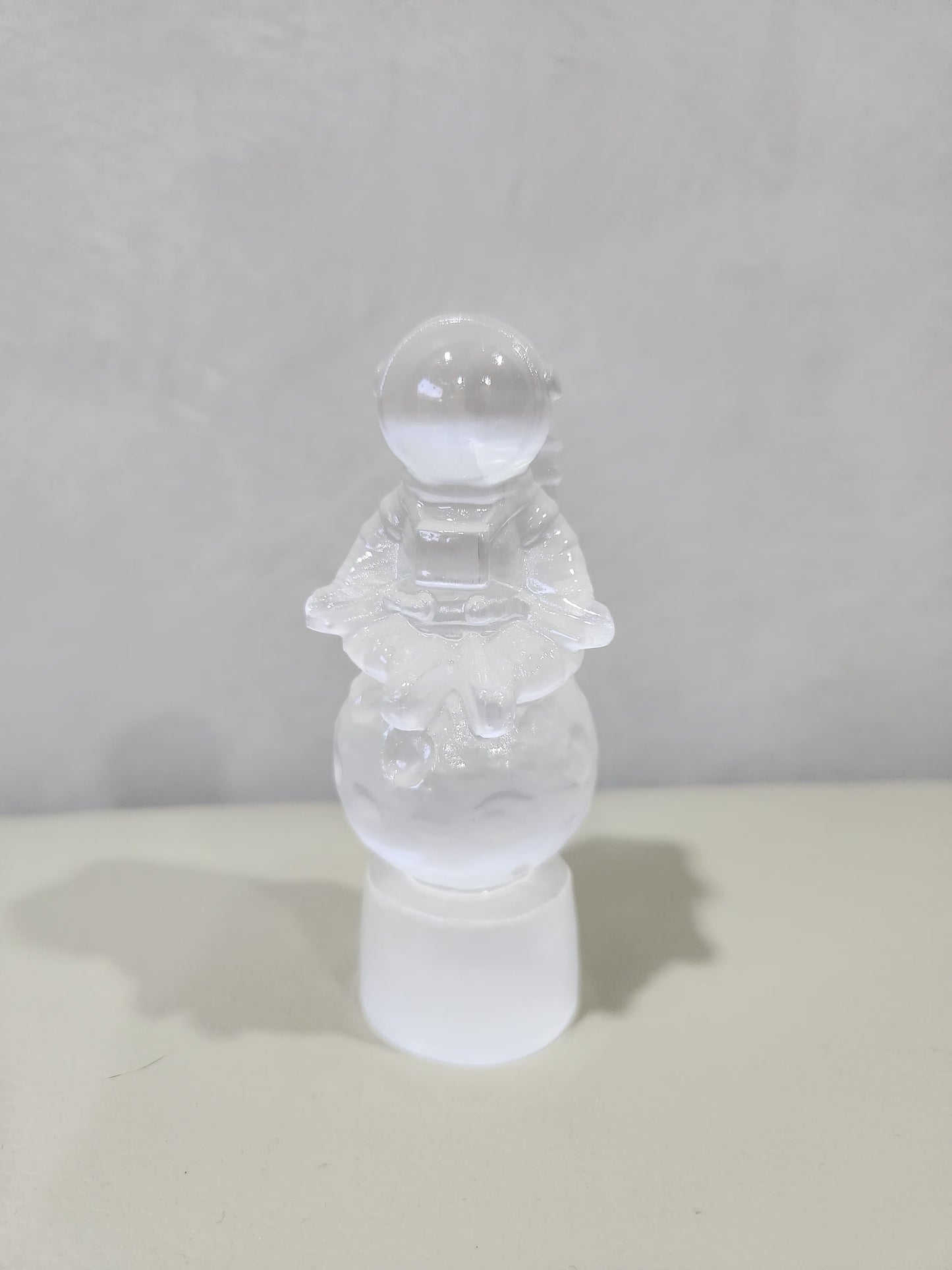 Crystal Selenite Moonwalk Front