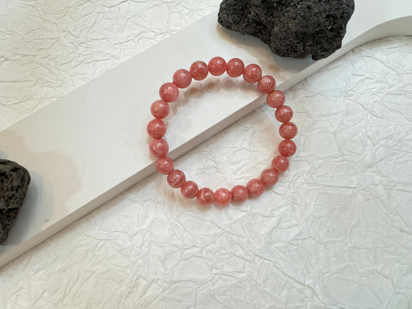 crystal bracelet collector rhodochrosite