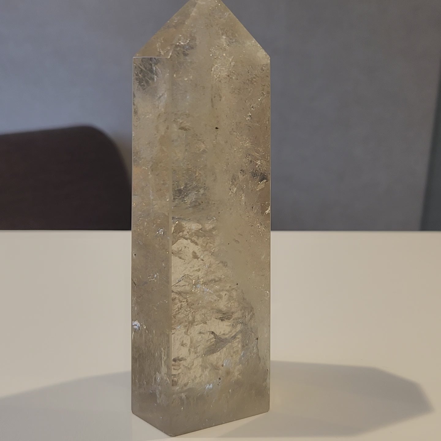 Smokey Citrine Crystal Tower Video Shot